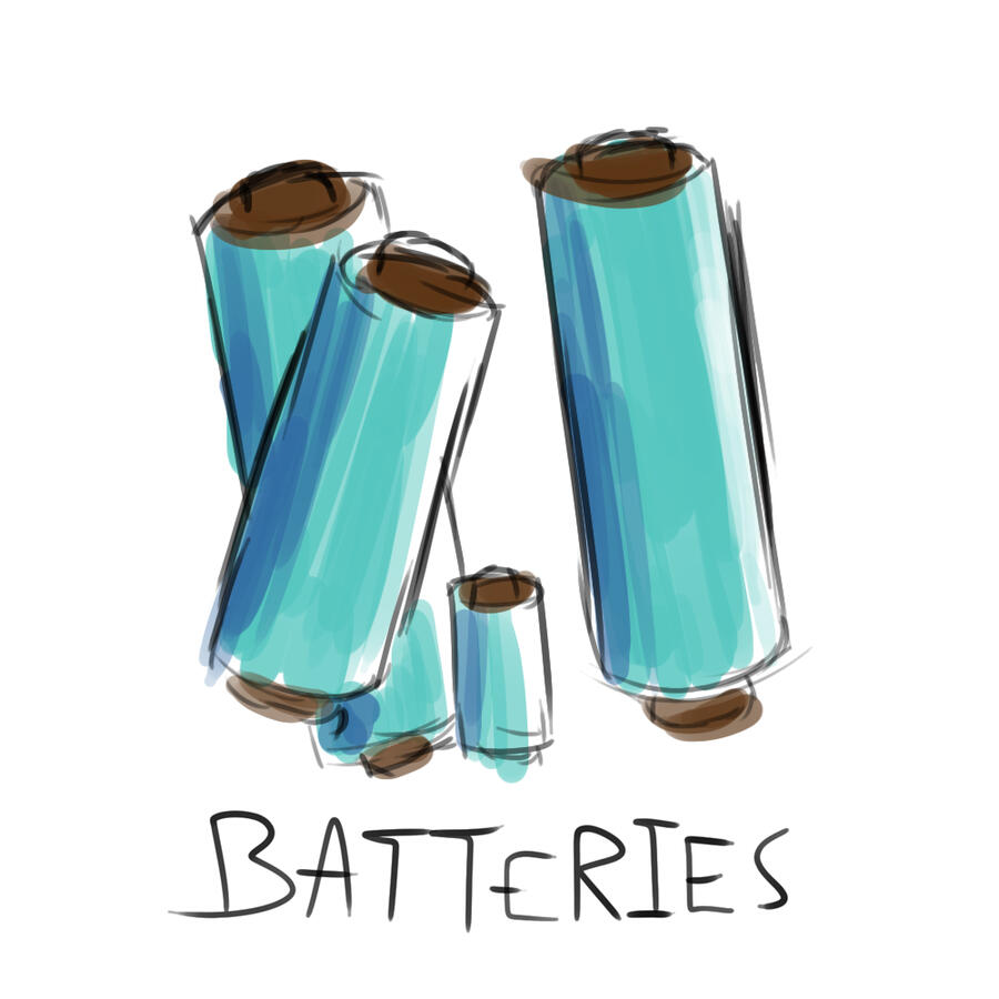 Batteries Concept Art Batteries Concept Art